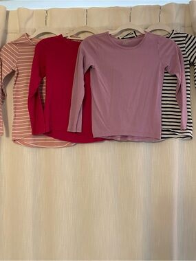 The Children’s Place Girls' Long-Sleeve T-shirts.